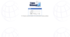 Desktop Screenshot of mail.voskop.cz